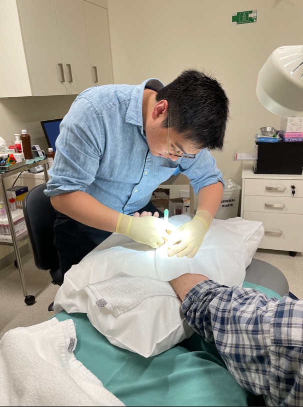 Medical clinic surgery room
